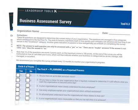 business assessment tiny mng