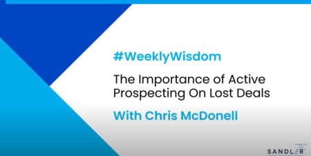 The Importance of Active Prospecting on Lost Deals
